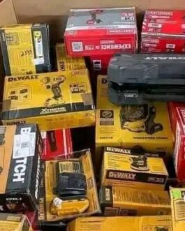 Mixed DeWalt & Milwaukee Tool Box